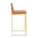 Rakowski Upholstered Counter Stool with Metal Frame
