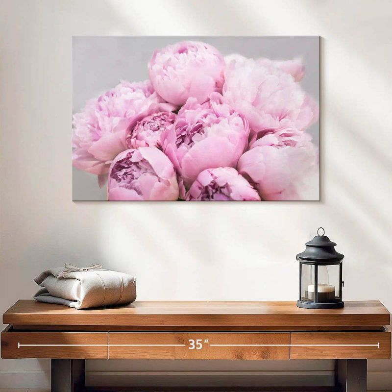 Harnek Peonies I, 8" H x 12" W