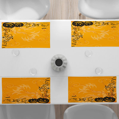 Polyester Abstract Rectangle Placemat