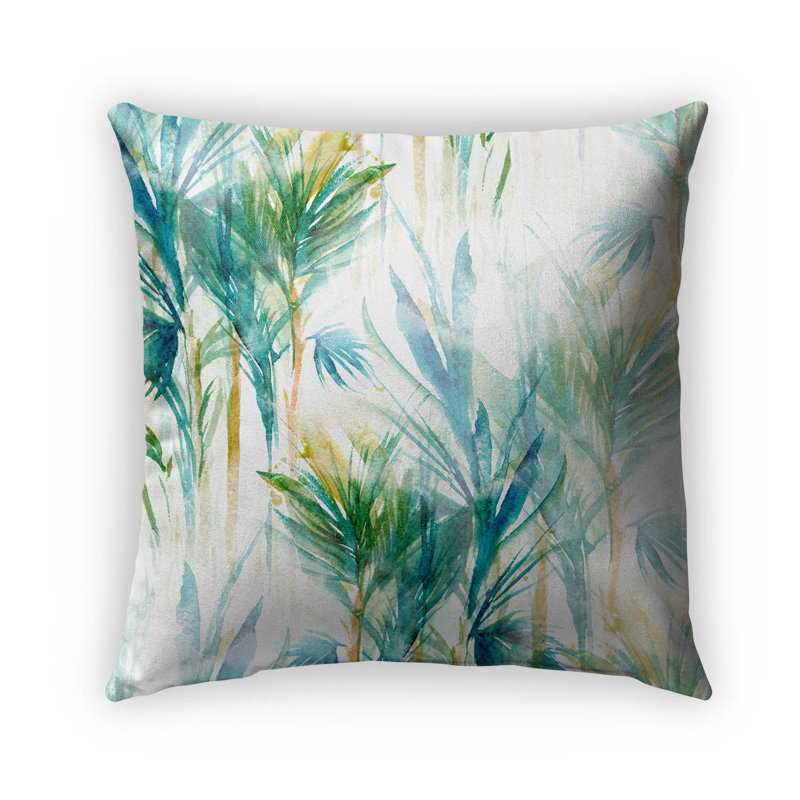 Housse et insert de coussin extérieur Tropical, 16 po x 1 po