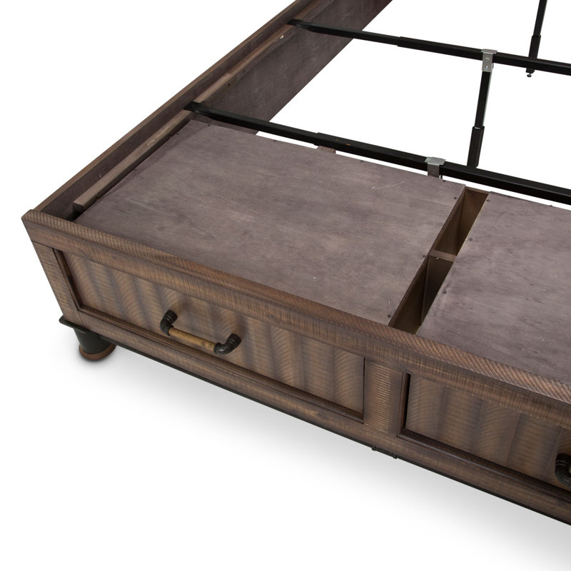 Crossings Upholstered Storage Bed, King