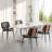 Stylish Faux Leather Dining Chairs: Elegant Side Chairs For Dining Rooms, Kitchens, And Living Spaces-109423021-109423025