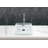 15" Glass Square Vessel Bathroom Sink-91869431