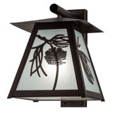 Rustic Lodge 1 - Light Armed Sconce