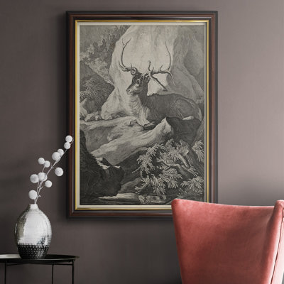 " Woodland Deer VIII " Painting Print