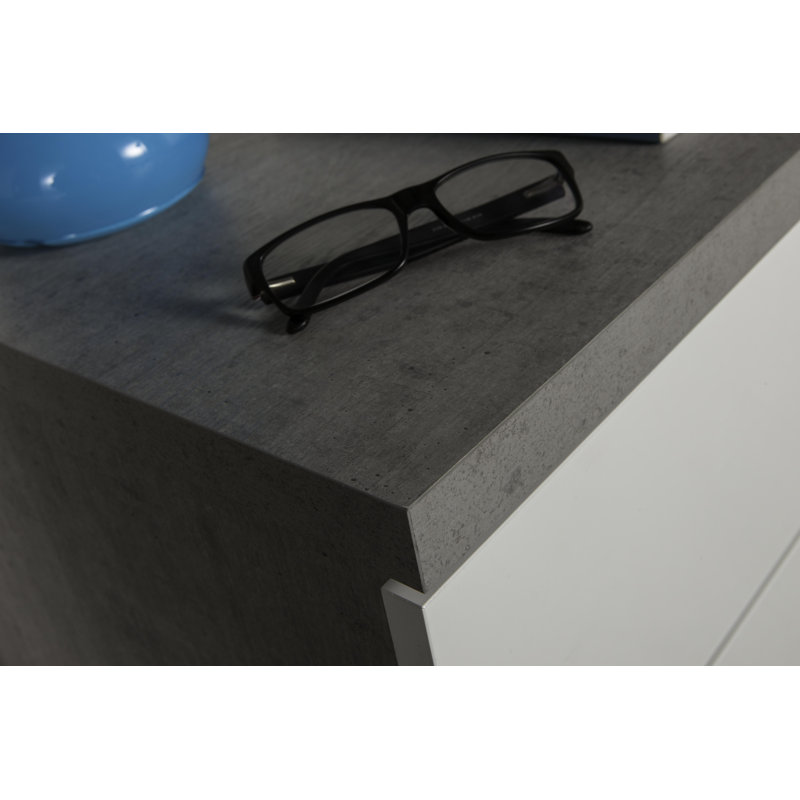Privilegio 55cm W Manufactured Wood Bedside Table