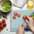 Ambesonne Fish Cutting Board Large Size Watercolor Multicolor