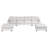 Modular Convertible Sectional Sofa Couch With Ottoman-7432710