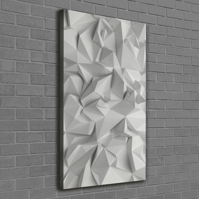 3D Abstraction - Wrapped Canvas Print