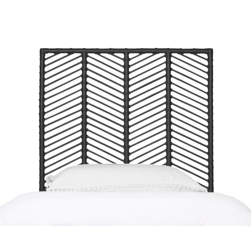 Liam Headboard, Twin, Black
