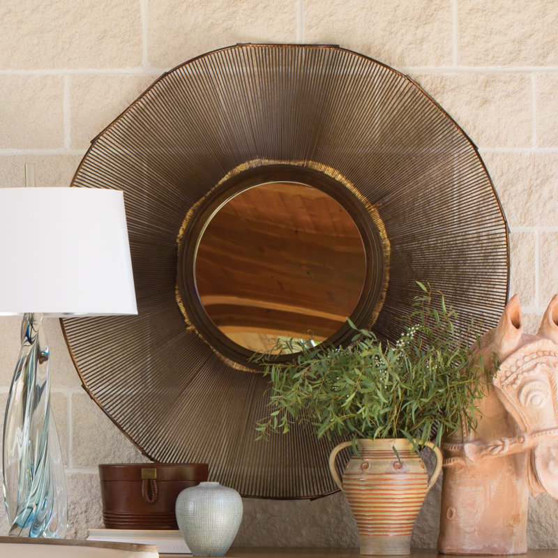 Miroir Prairie - bronze