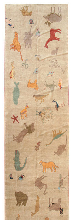 Noahs Ark One-of-a-Kind 4'1" X 15'9" Area Rug