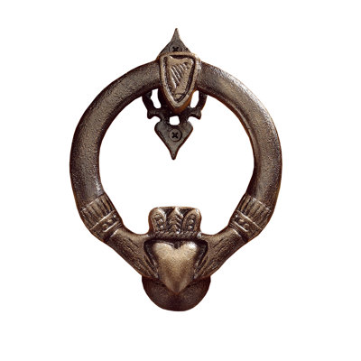 Claddagh Authentic Foundry Iron Door Knocker