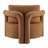 Doiron Faux Shearling Accent Arm Chair-1649929519