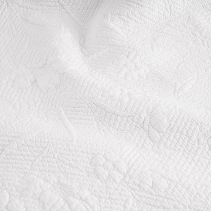 Wildflowers Duvet White, King