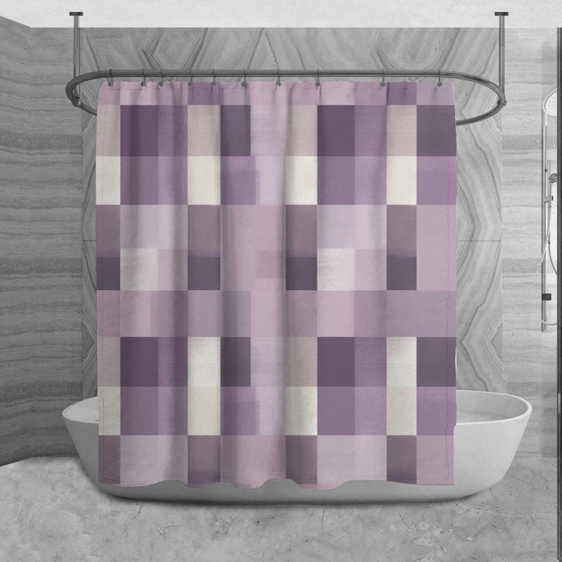 Rideau de douche Letanya, H 73 po x l 70 po