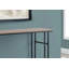 Table d'appoint rectangulaire, console avec tablette inférieure-1089747187