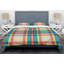 Ensemble de housse de couette mid-century tartan texture iii mid-century-138868865