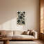 Motif floral de plantes et de fleurs sur fond-88478263