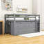 Lit mezzanine bas avec bureau rétractable et tiroirs, tablettes-2122444742-2122444737