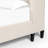 Cognac Upholstered Wingback Bed-702221605