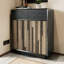 Armoire de rangement en bois massif