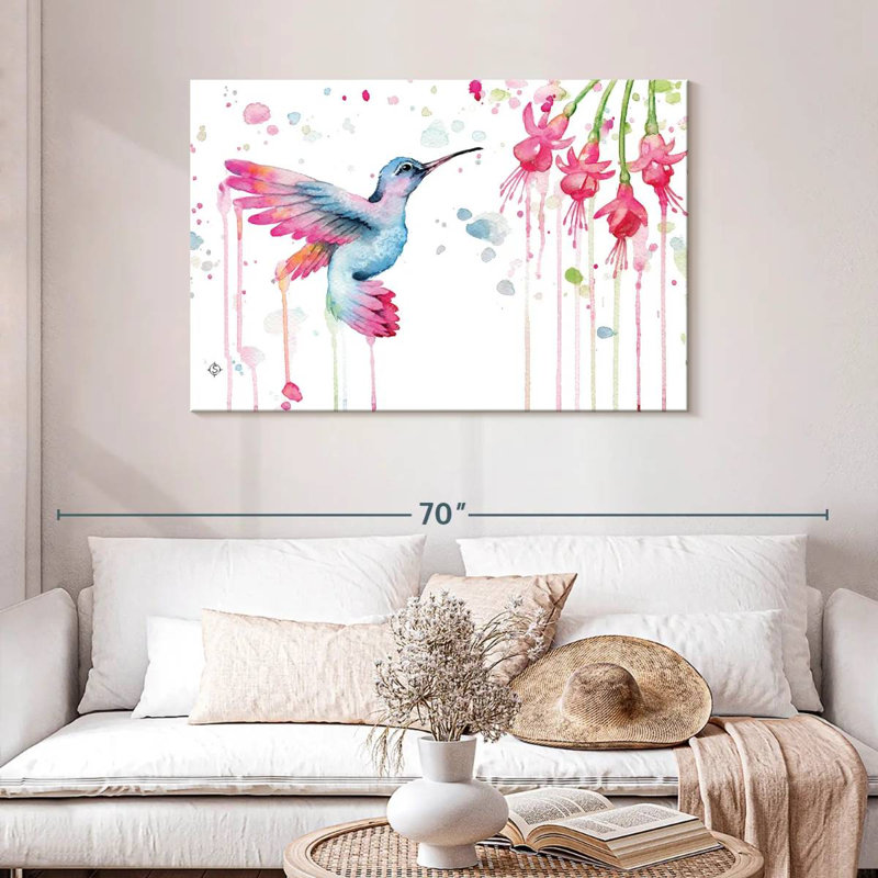 Jardin de colibris Brampt, H 30 po x l 45 po