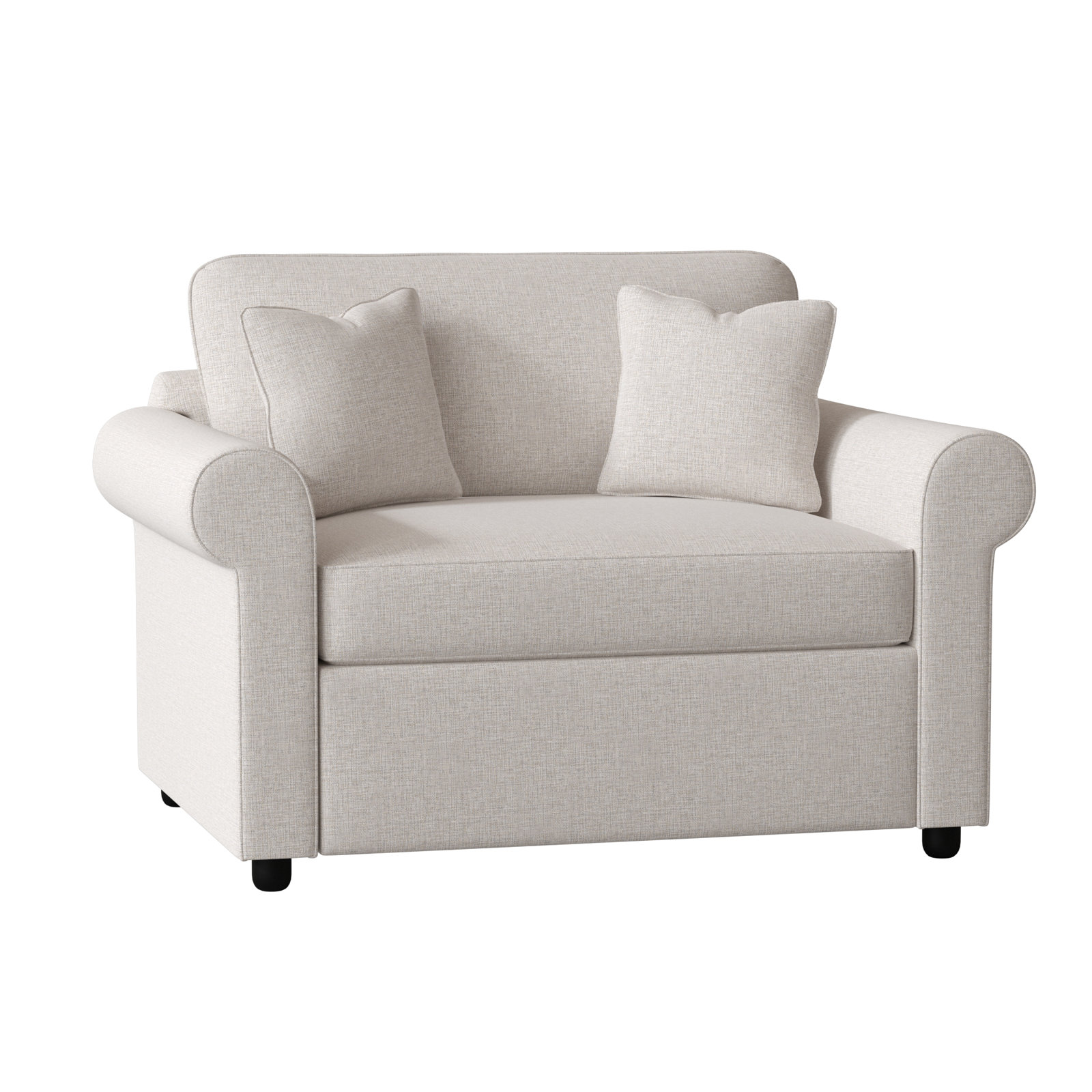 Warrington Upholstered Accent Chair, Dursky Ivory
