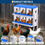 Heavy Duty Chicken Nesting Box with Ventilation - 6 Compartments, Ergonomic Laying Box for Hens, Ducks, Small Poultry, Durable Orange Coop Accessory-108678159