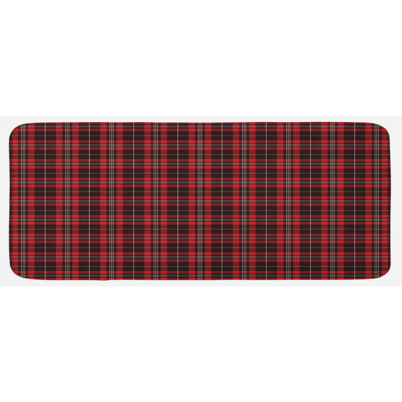 Tapis de cuisine Tartan