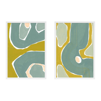 Gandia "Green on Green" 2-Piece Painting Set