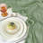 Boho Cheesecloth Table Runner – Sage Green –, Baby Shower, Wedding, Summer Garden & Farmhouse Party Decor-339988554-339988549