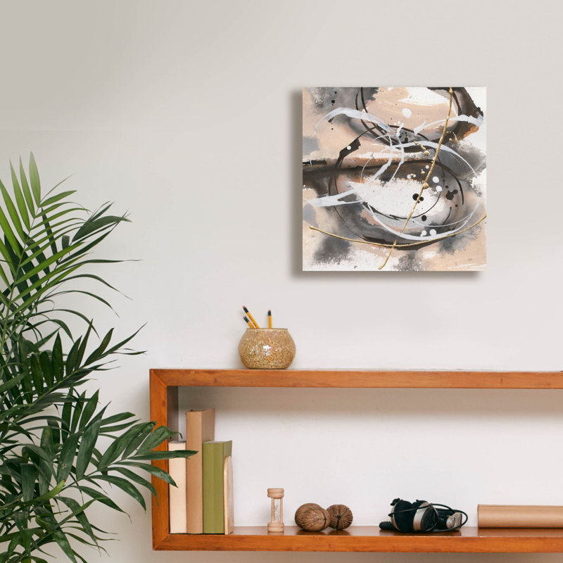 Epic Graffiti 'Expressionism 2'  by Chris Paschke Canvas Wall Art, 12" x 12"