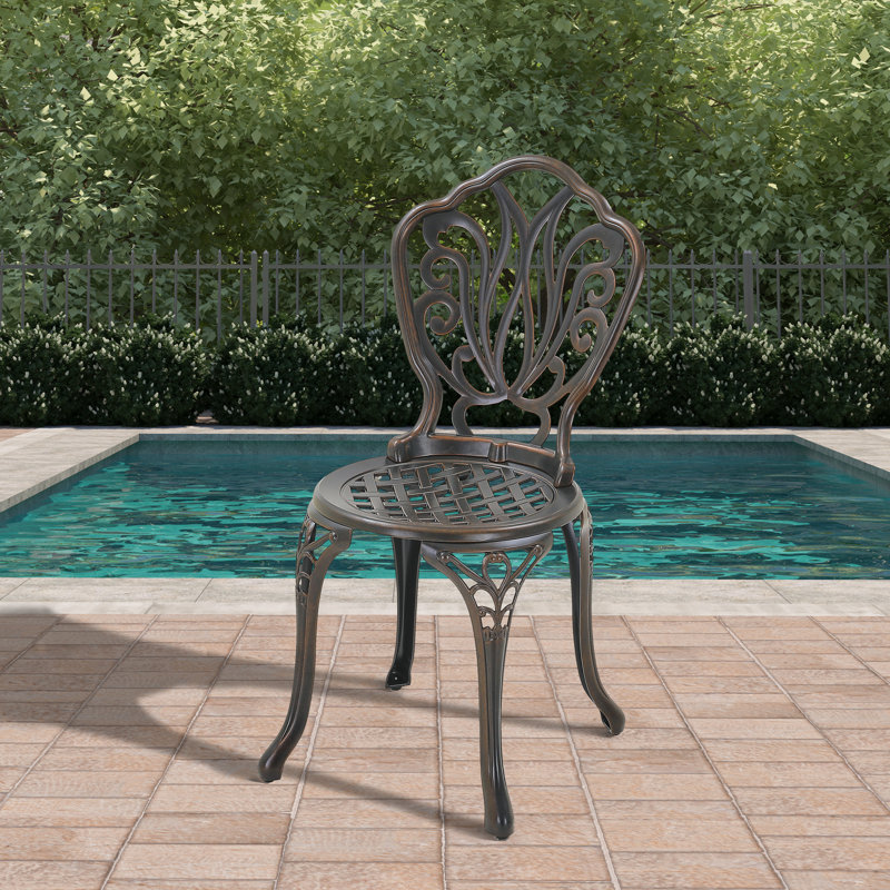 Chaise d'appoint Bartev, Bronze
