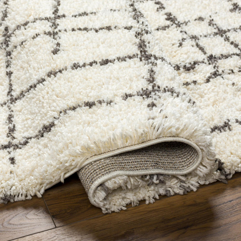 Abstract Indoor Rug, Rectangle 9'2" x 12'