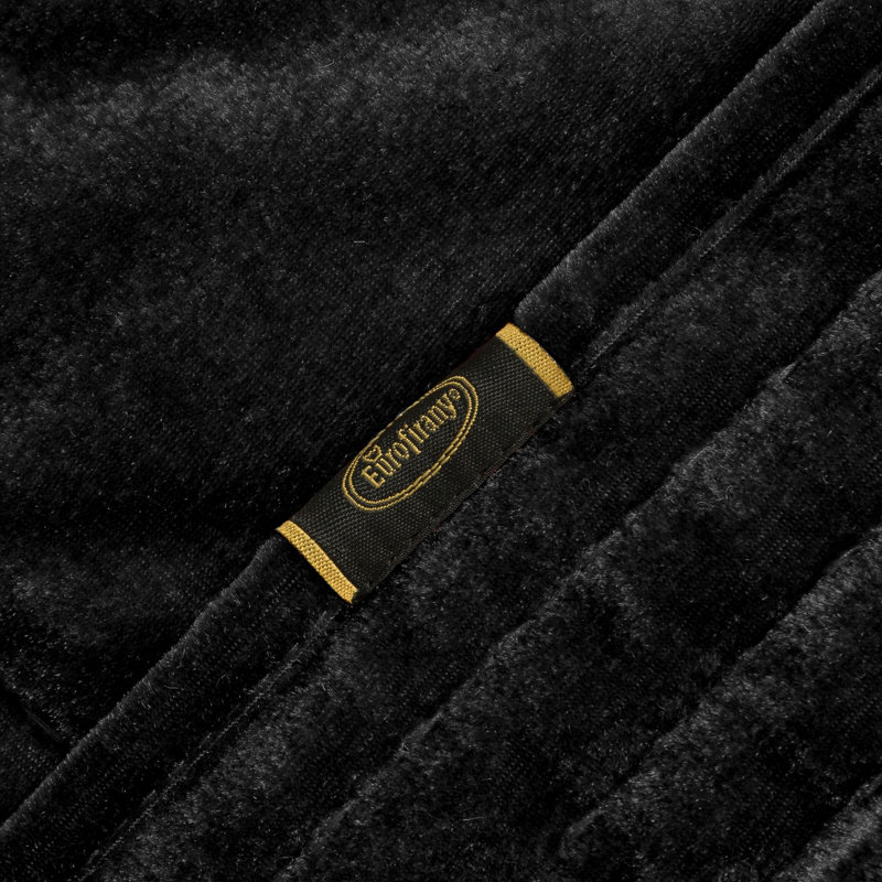 Wildes Plaid Bedspread, W220 x L240cm, Black