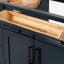Base de meuble-lavabo double en bois massif 66 po Osoria-91228646