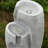 3-Tier Cascading Urn Outdoor Water Fountain with LED Lighting, Adjustable Flow, and Weather-Resistant Design-114491476