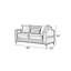 Causeuse convertible en tissu de velours Melody