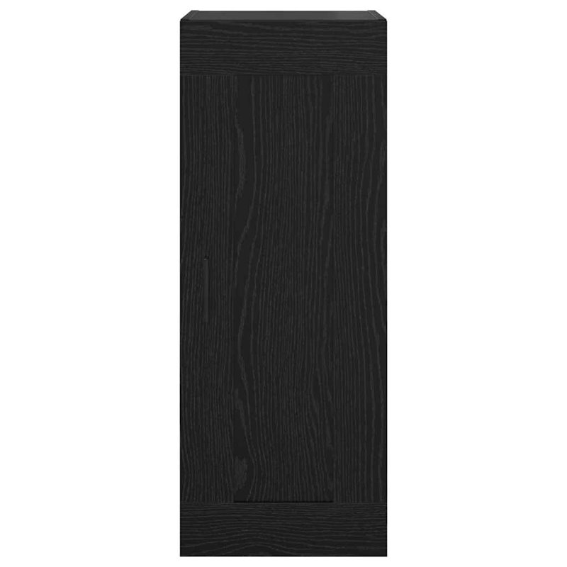 Highboard Accent Chest, Black Oak