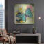  «Butterfly Visions With Bleed» par Jean Plout, art mural en métal, 36 po x 36 po-443000402