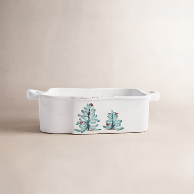 Lastra Square Stoneware Baker