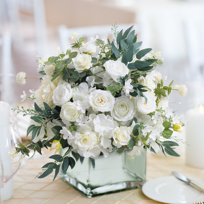 Silk Peony Arrangement