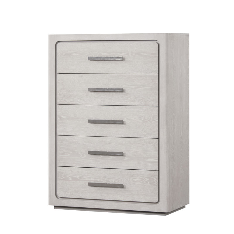 Commode contemporaine Crowthorne, chêne blanc, Chêne blanc