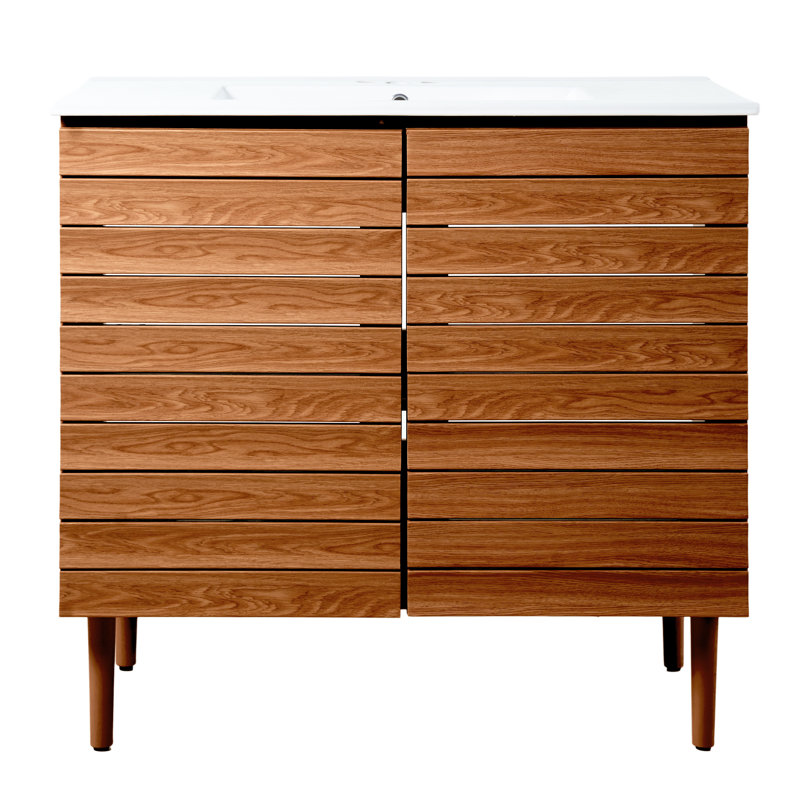 Ensemble de meuble-lavabo simple 36 po Aubert, Brun