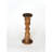 9'' H Wood Tabletop Candlestick