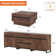 Modern TV Stand And Coffee Table Set Of 2, TV Stand For Tvs Up To 110 Inches, Entertainment Centre With Metal Base, Square Coffee Table With Tempered Glass And Four Storage Drawers For Living Room