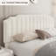 Lit de grand lit en velours-83428514