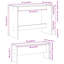 3 Piece Dining Table And Bench Set Engineered Wood-892568559