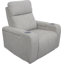 Ensemble de deux fauteuils inclinables électriques